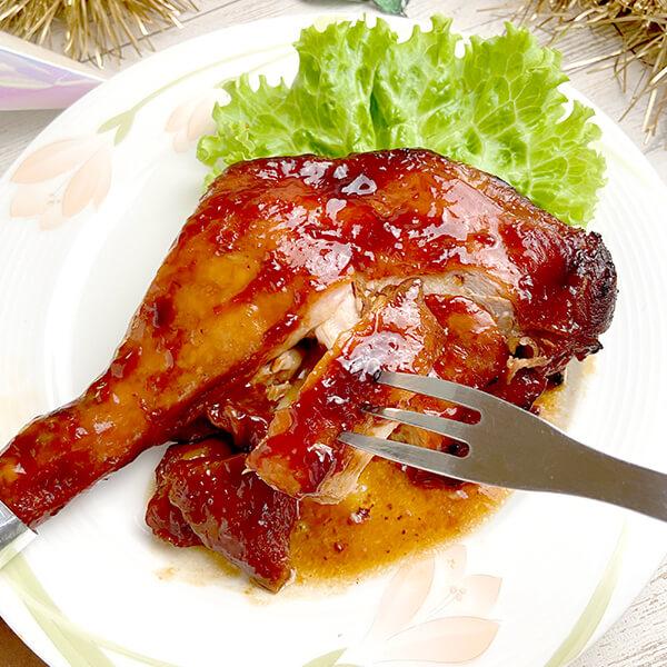 鳥取県産「鳥取のとり」ローストレッグ/タレ焼き