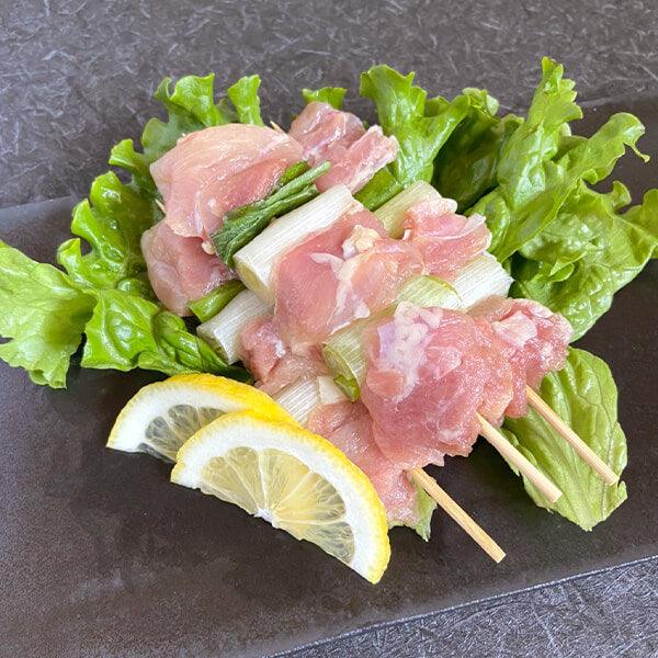 大山どりねぎま串(生)5本 - やきとりの串惣