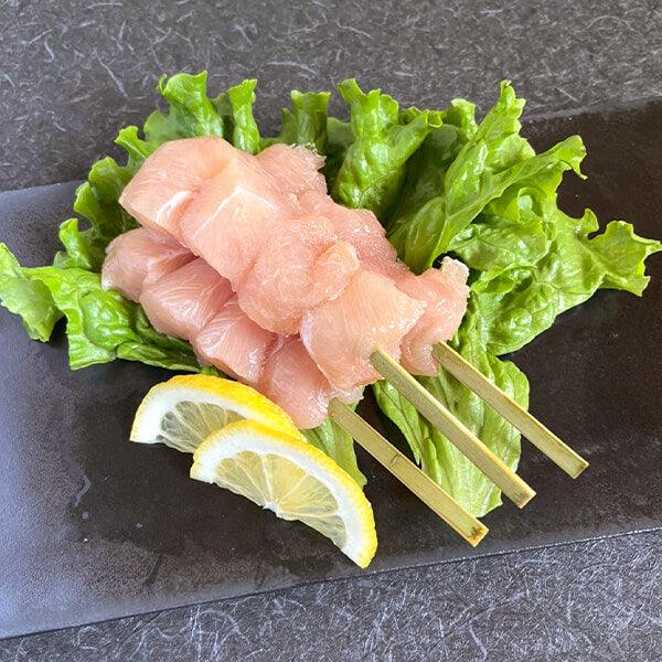 大山どりささみ串(生)5本 - やきとりの串惣