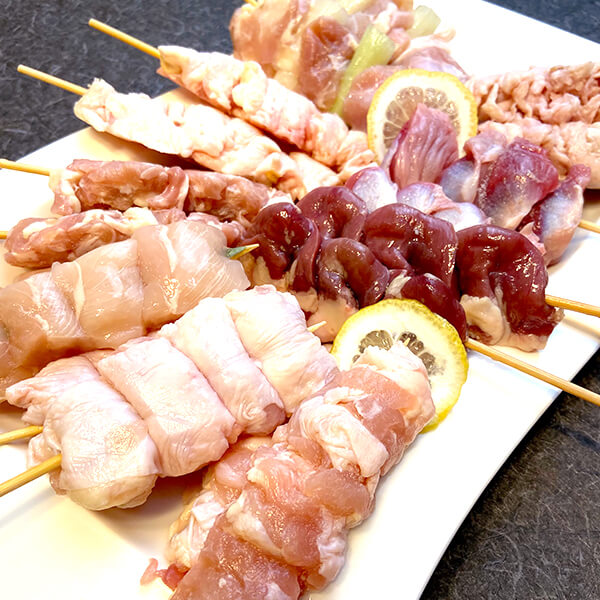 大山どり焼き鳥45本セット(未加熱品)