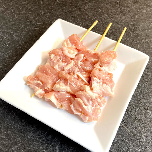 国産焼き鳥ふりそで串(生)