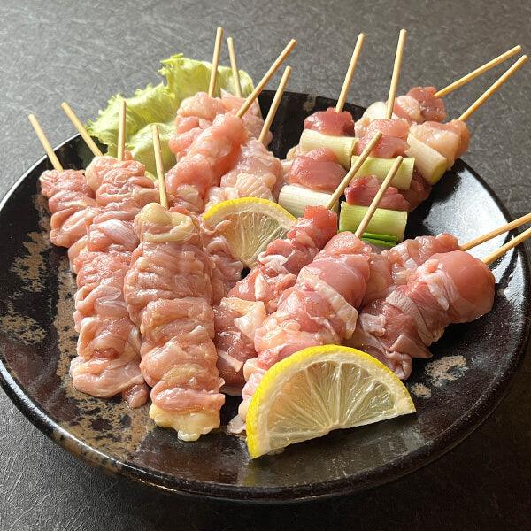 因州鹿野地鶏 焼鳥生串 32本セット - やきとりの串惣