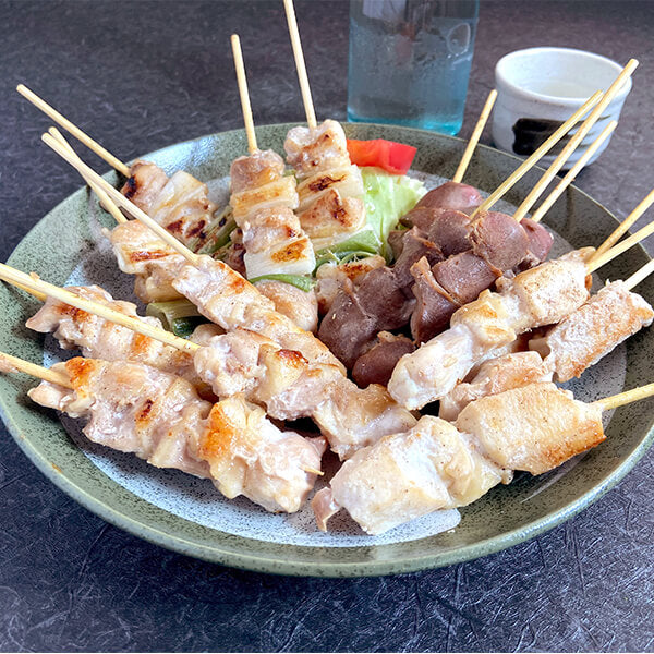 焼き鳥部位いろいろ詰合せ55本セット(未加熱品)