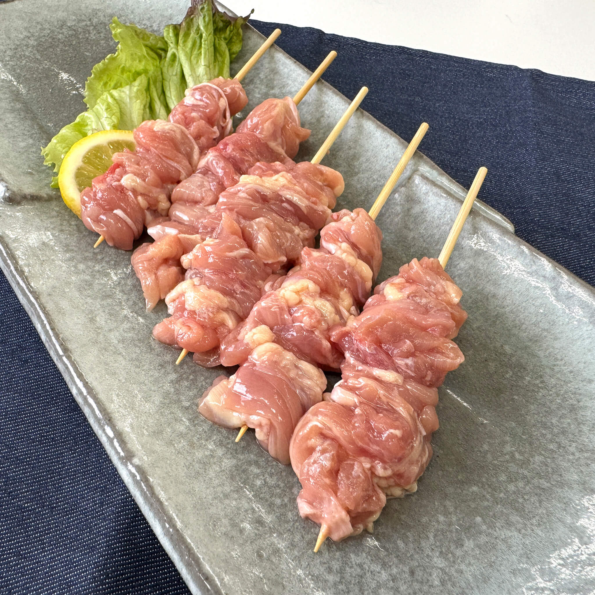海外産せせり串 35g×50本入 未加熱品