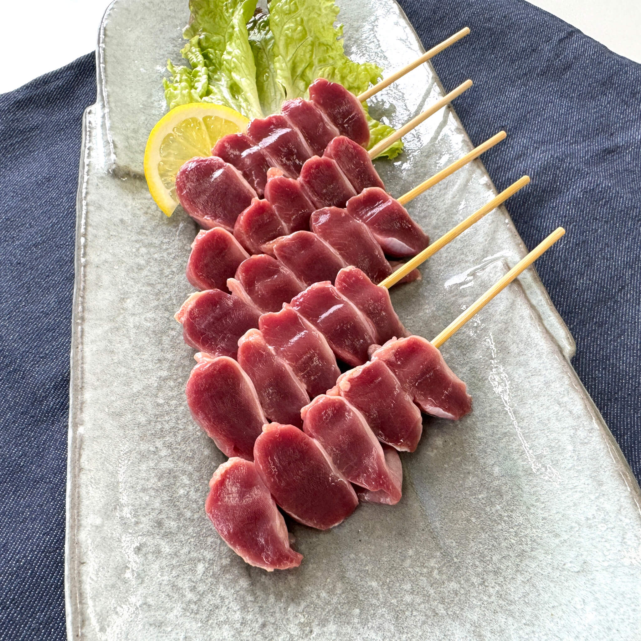 海外産砂肝串 30g×50本入 未加熱品