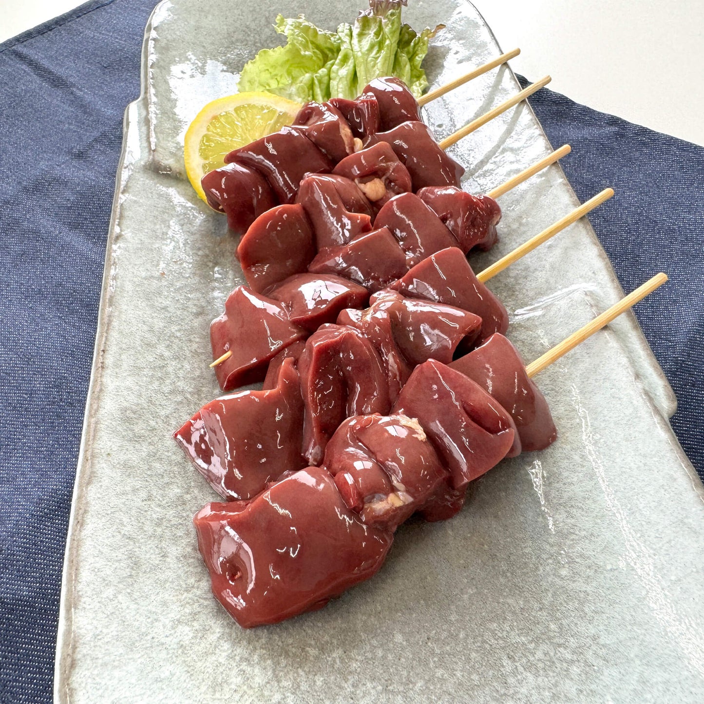 国産鶏レバー串 製品画像